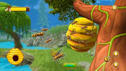 Honey Bee – Flying Bug Games Screenshot