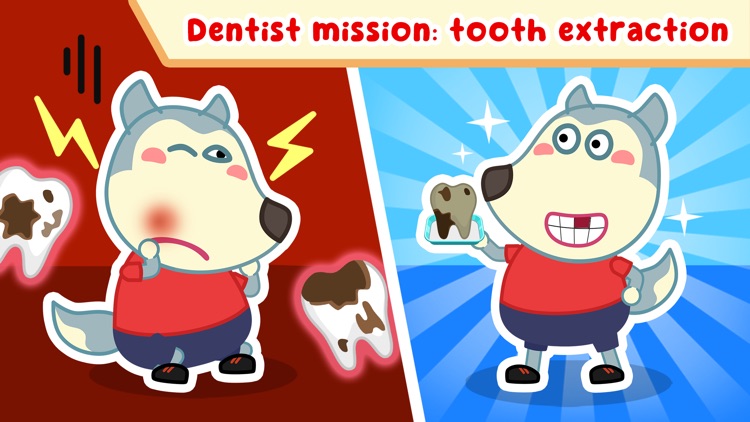 Wolfoo Dentist Dental Care screenshot-4