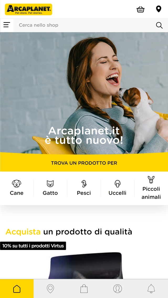 Arcaplanet Pet store online