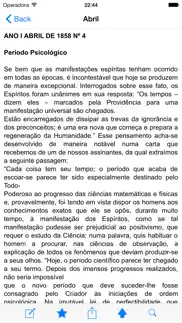 revista espírita ed. 1858 iphone screenshot 2