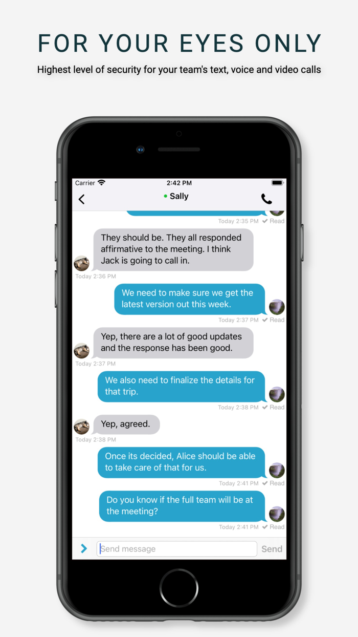 Glacier Chat Secure Messenger