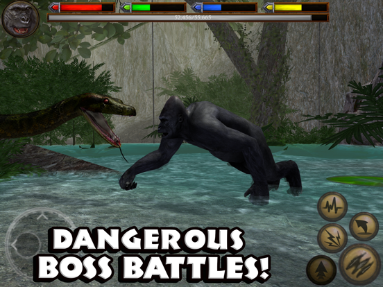 Ultimate Jungle Simulator iPad app afbeelding 4