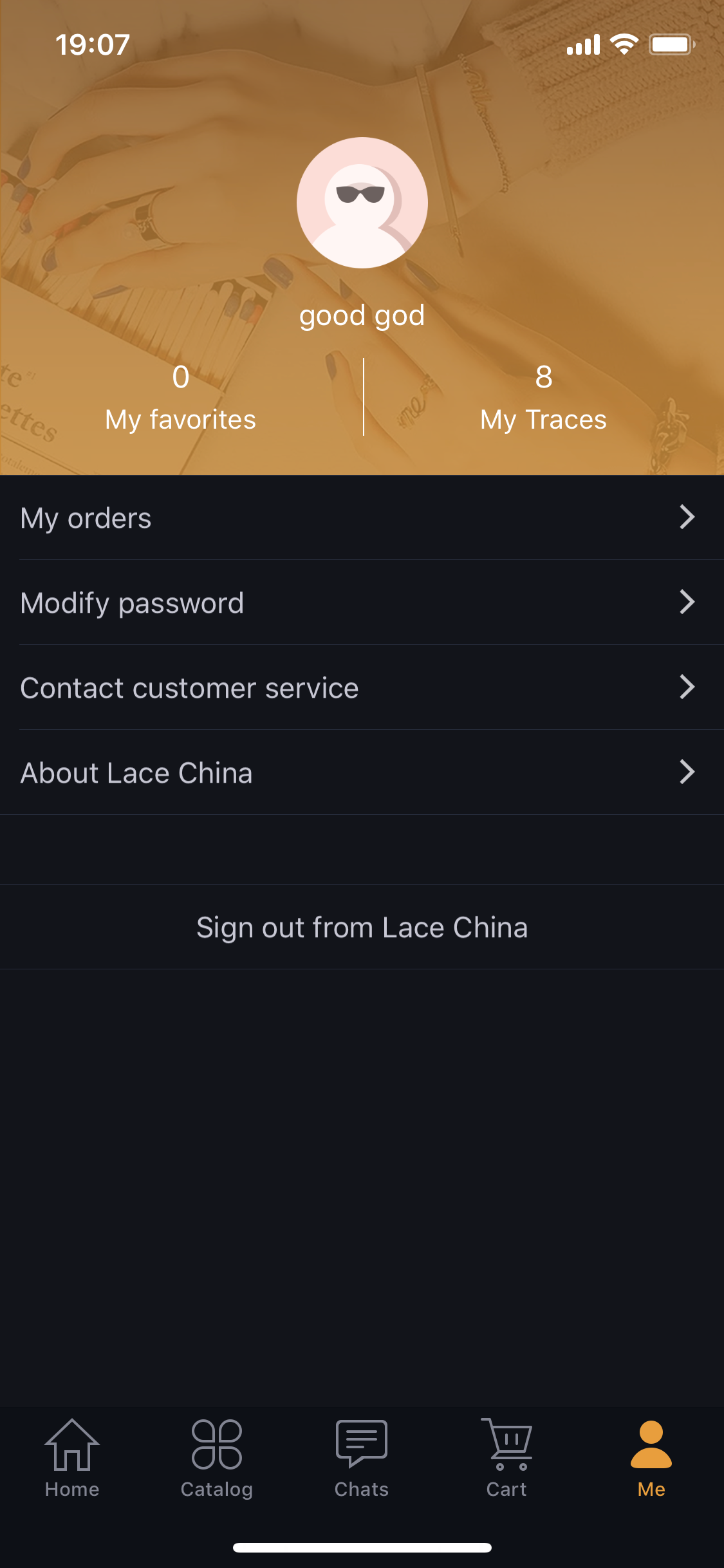 Lace China