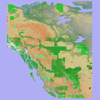 Scenic Map Western Canada - GrangerFX