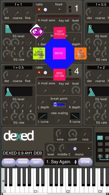 Dexed Synth screenshot 2 of 10