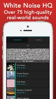 white noise hq: sound machine iphone screenshot 1