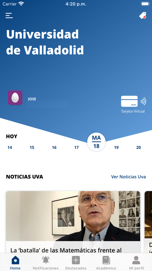 #2. UVA - Uni. de Valladolid (iOS) 由: UNIVERSIA ESPANA RED DE UNIVERSIDADES SA