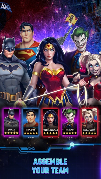 DC Heroes & Villains: Match 3 Screenshot