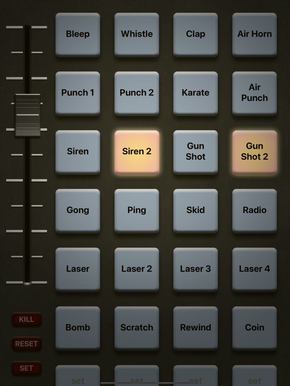 DJFX Custom Soundboard iPad app afbeelding 4