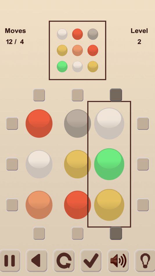 #1. Puzzle Rows and Columns (iOS) 由: Ruslan Goncharenko
