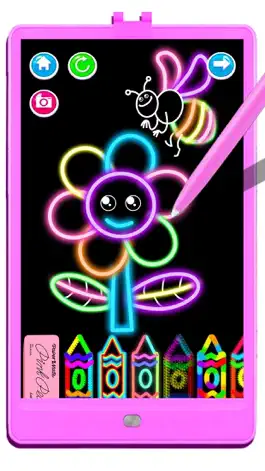Game screenshot Girly Color Board Drawing Apps apk