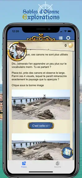 Game screenshot Sables d'Olonne Explorations mod apk