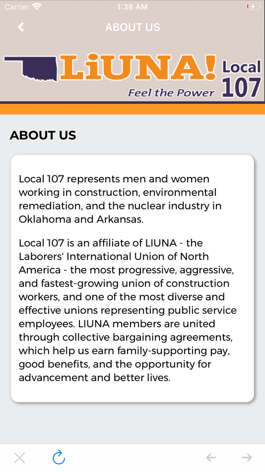 #5. Laborers Local 107 (iOS) 由: Laborers Local 107