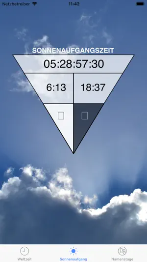 Weltzeit screenshot 2
