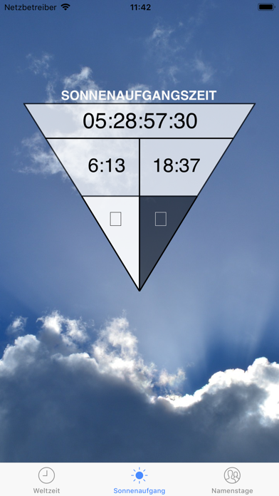 Weltzeit Screenshot