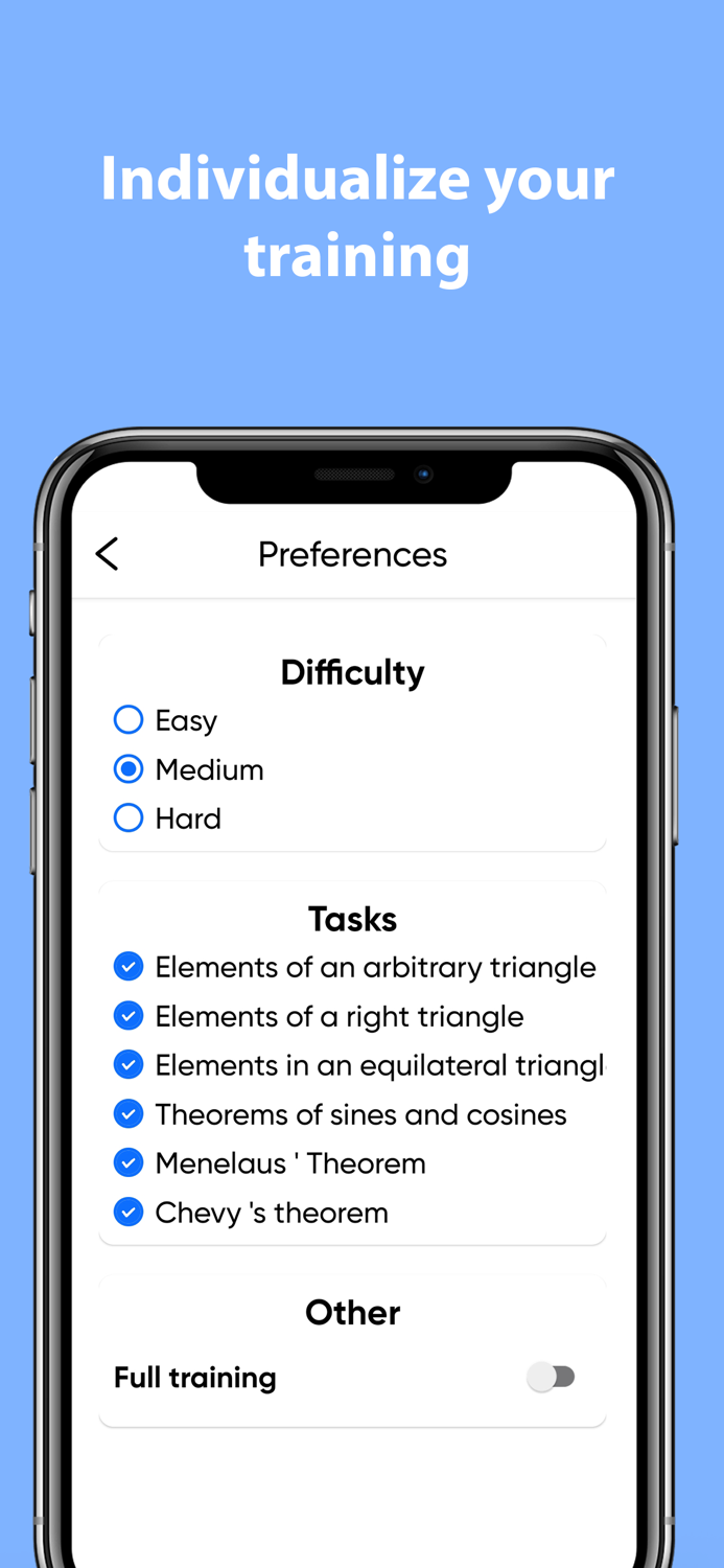 MathUp - learn math formulas