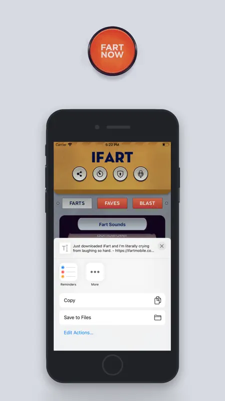 iFart - Fart Sounds App screenshot 5 of 6