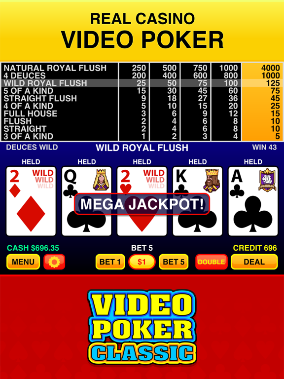 Screenshot #4 pour Video Poker Classic ®