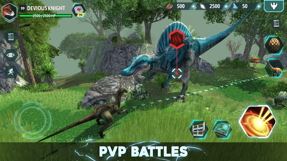 #4. Dino Tamers: Jurassic MMORPG (iOS) Bởi: AppForge Inc.