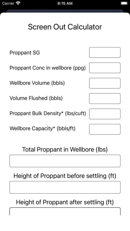 #5. FrackCalc (iOS) By: Moosaa Young