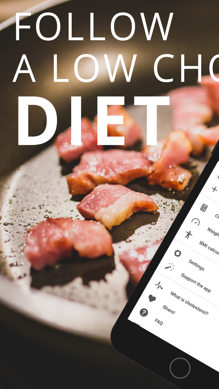 Cholesterol Table diet aid