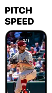 radar gun for baseball iphone screenshot 1