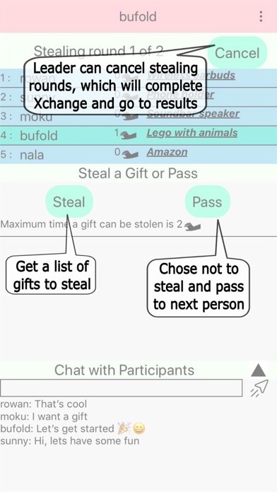 Gift Xchange Screenshot