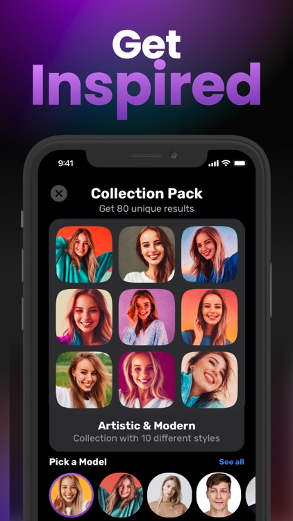 AI Art, Avatar Generations Pic screenshot-4