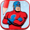 Super heroes coloring pages icon
