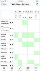 Nano Service Booking screenshot