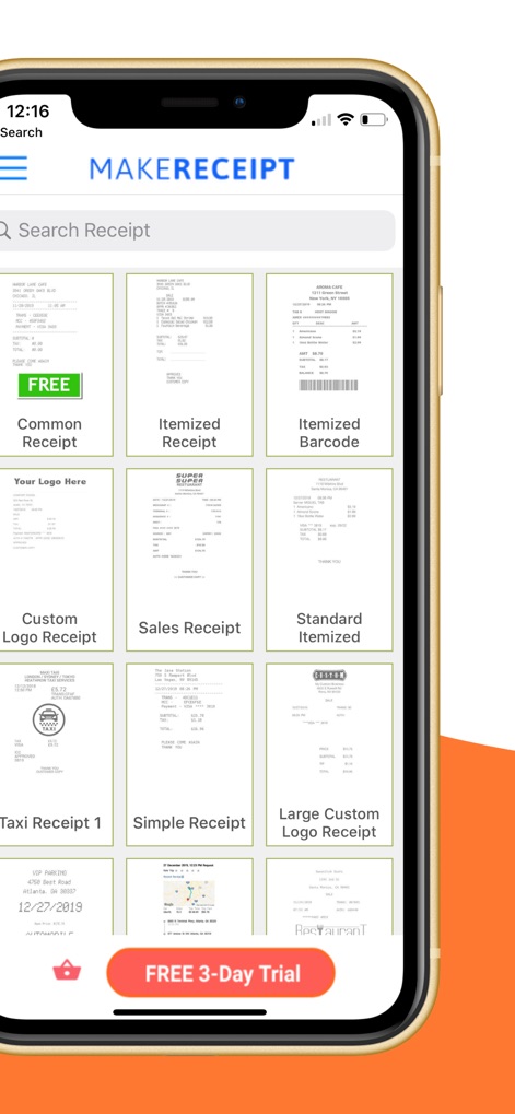 Make Receipt - Business App | MWM