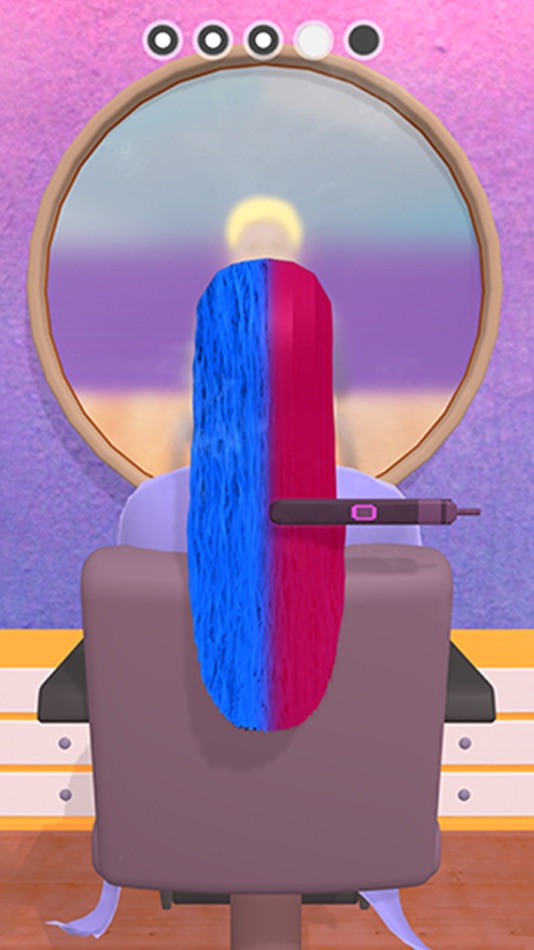 #7. Hair Dye! (iOS) Por: Crazy Labs