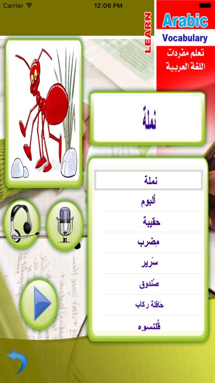 Learn Arabic Vocabulary