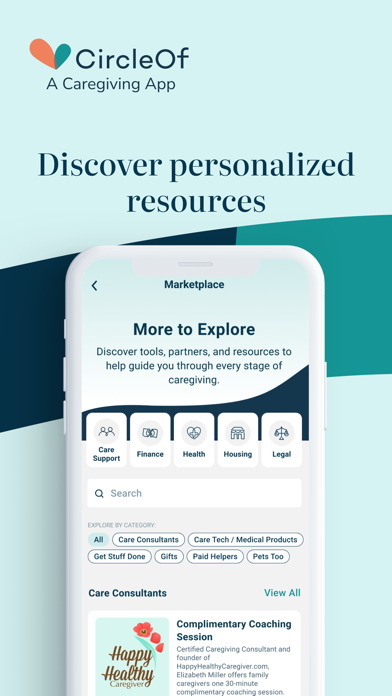 Family Caregiving - CircleOf Screenshot