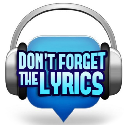 Don't forget the lyrics Icon