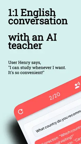 Game screenshot AI TALK ENG - AI English Tutor mod apk