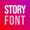 StoryFont for Instagram Story contact