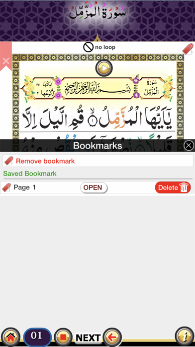Surah Muzammil Screenshot