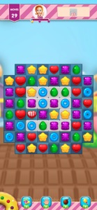 Candies Funny Puzzles: Match 3 screenshot #1 for iPhone