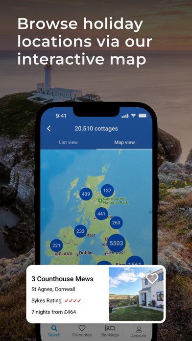 Sykes: Book Holidays You Love Screenshot