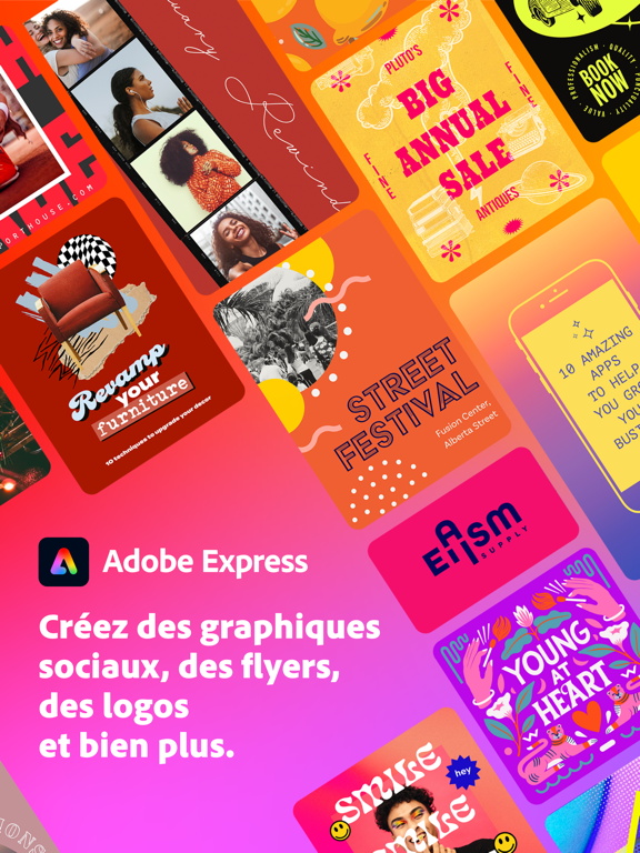 Adobe Express:Création de Logo