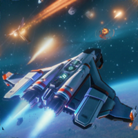Space War Action Shooting Game