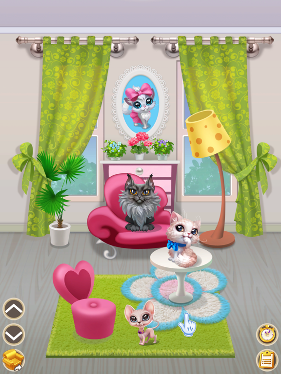Cats – My Virtual Cat Merge iPad screenshot
