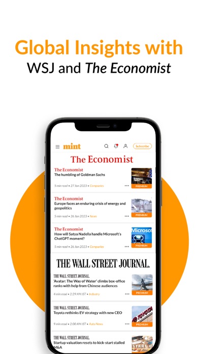 Mint News App: Business & More Screenshot