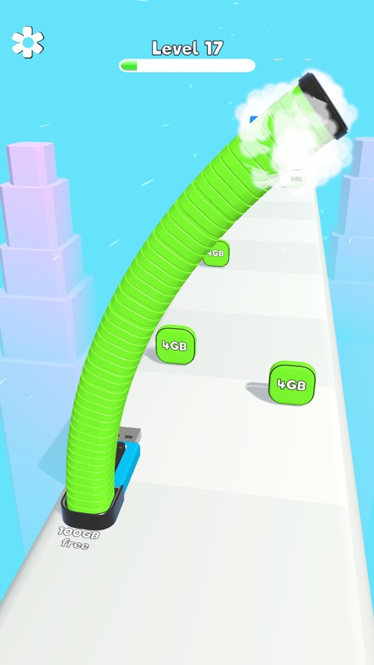 #7. USB Run! (iOS) Podle: Rike Games