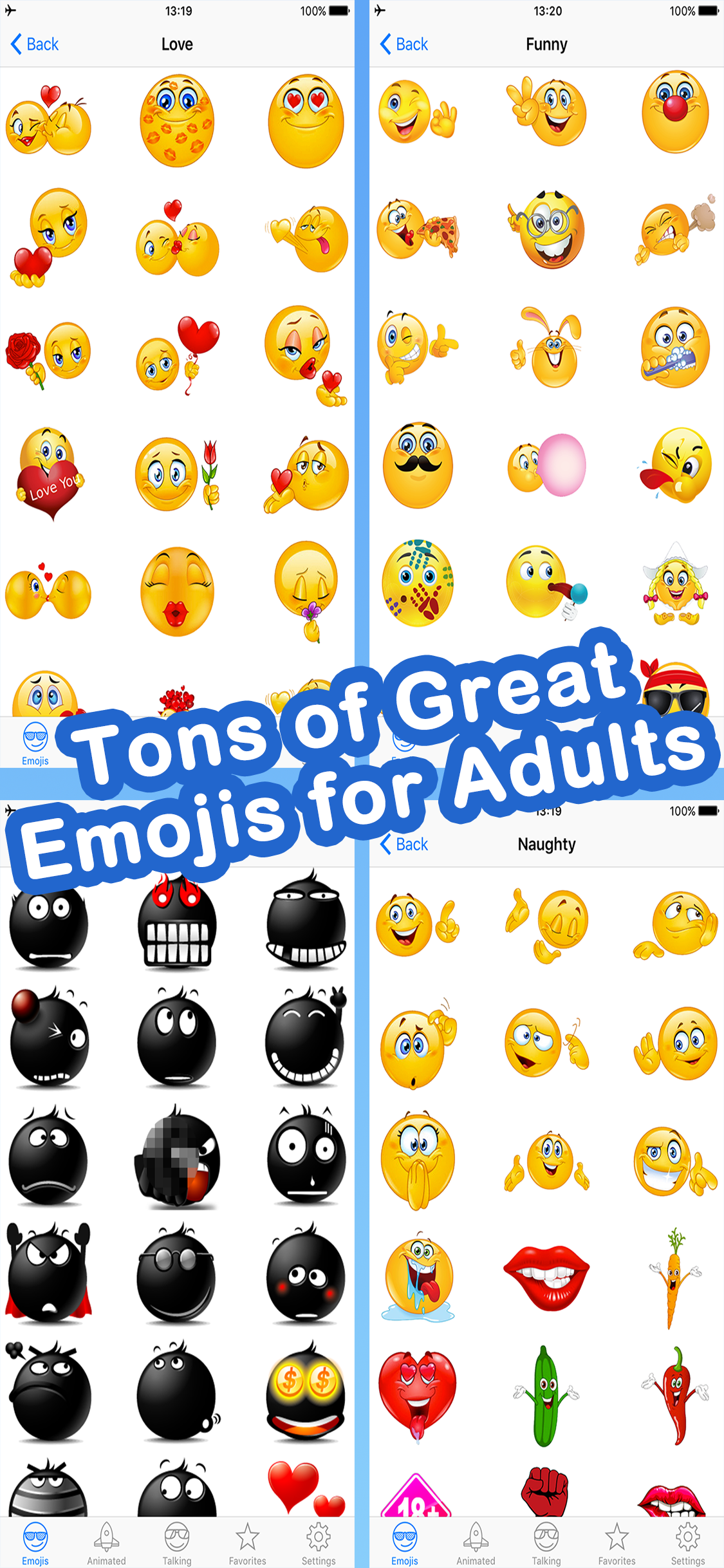 Adult Emoji Sticker for Lovers screenshot 4