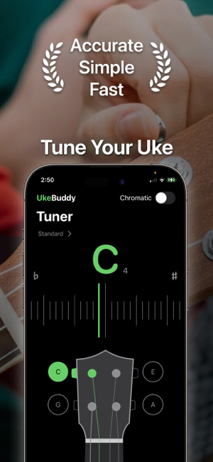 ‎Uke Tuner: Song Chord Ukulele Screenshot