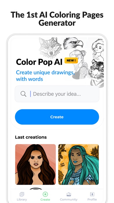 Color Pop AI - Coloring Book Screenshot