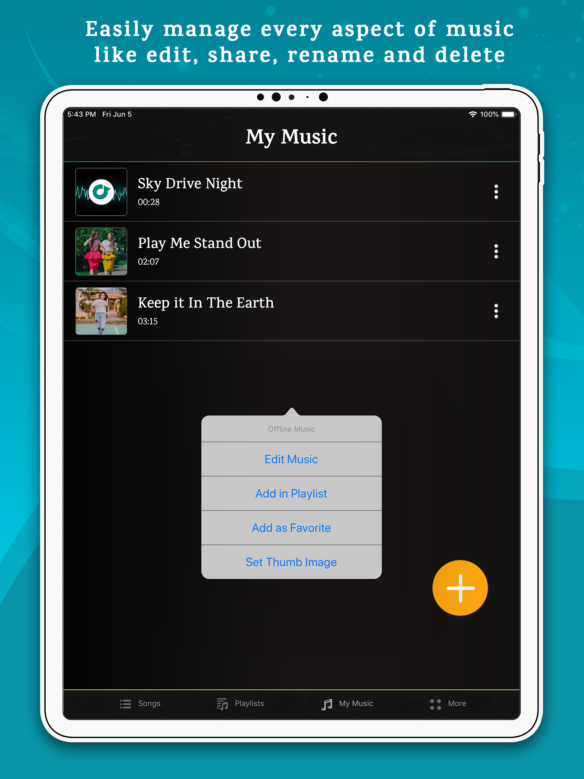 Offline Music Player Lite screenshot 19