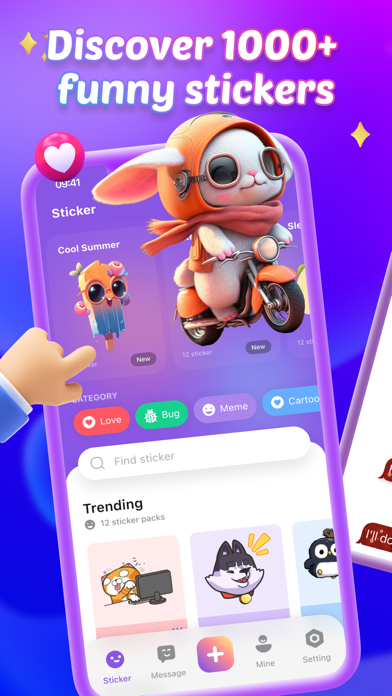 Meme Sticker Maker - Gifstick Screenshot